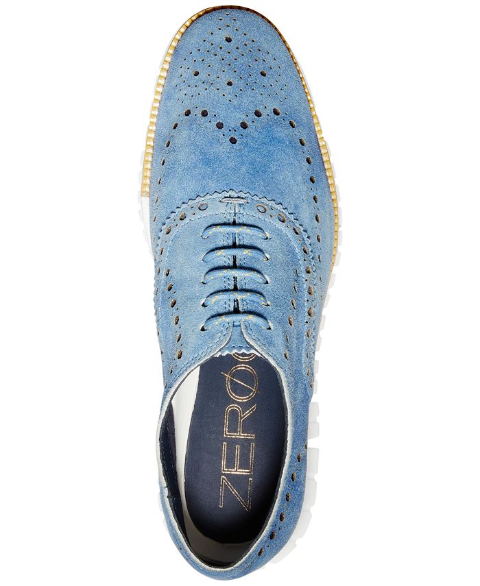 cole haan zerogrand wingtip leather oxfords