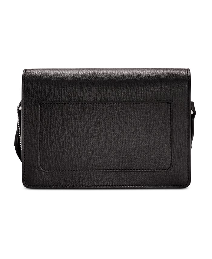 DKNY Sullivan Leather Flap Crossbody, Created for Macy's Macy's