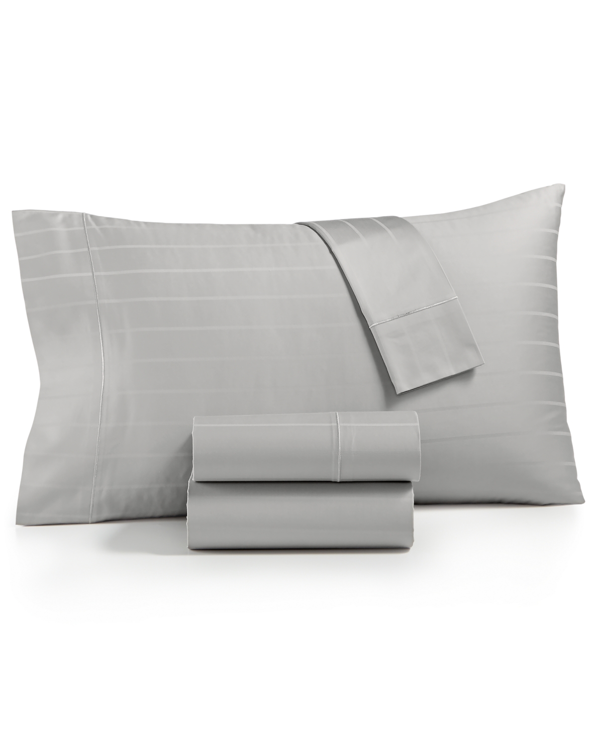 Charter Club Sleep Cool 400 Thread Count Hygrocotton Sheet Sets, Twin Xl, Exclusively At Macy's In Penguin Grey