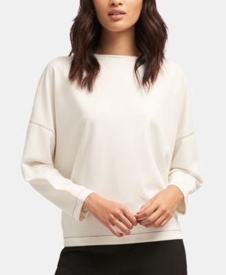 DKNY - Contrast-Stitching Top