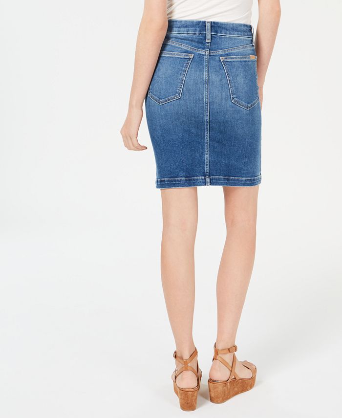 Joe's Jeans Joe's High-Rise Button-Front Denim Skirt & Reviews - Skirts ...