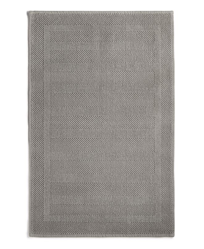 Hotel Collection Woven Stripe Cotton 22" x 36" Mat, Created for Macy's