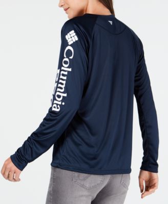 売れ筋商品|||コロンビア カットソー トップス レディース Plus Size PFG Tidal Tee II Omni-Shade T-Shirt Collegiate Navy Columbia Women's PFG Tidal Tee II Omni-Shade™ T-Shirt - Macy's