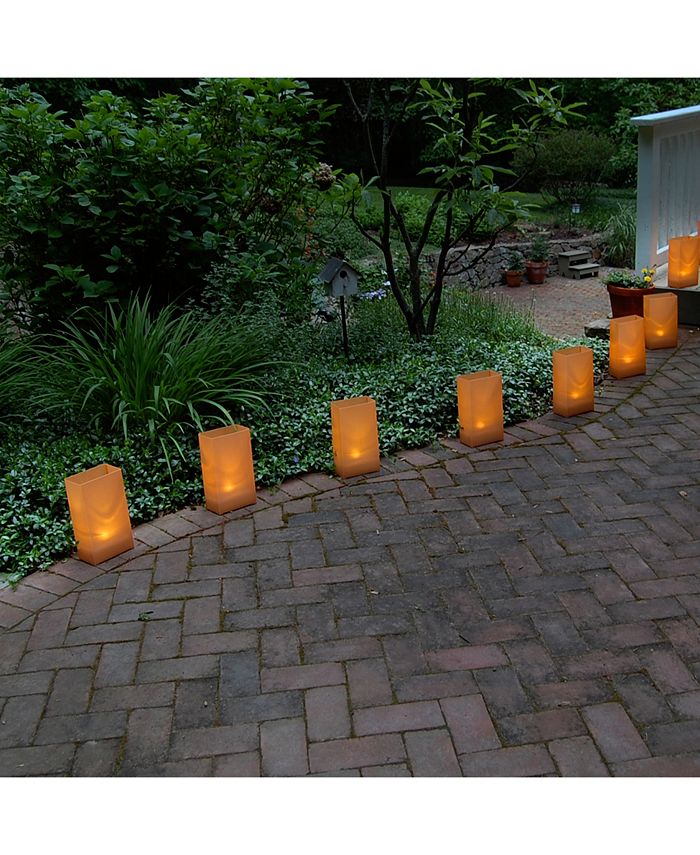 Kit LumaBase Electric Luminaria - Lot De 10 Lanternes électriques Rouges Et Vertes (Open Box)