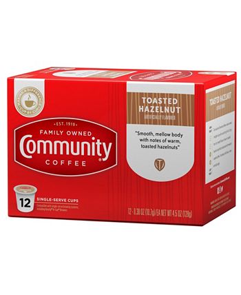 Community Coffee - CS-6: 12 CT SS CUPS TSTD HZLT