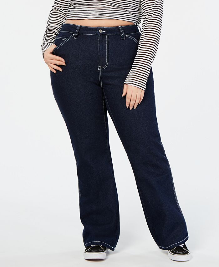 Dickies Trendy Plus Size Cotton Carpenter Jeans - Macy's