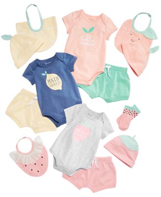 First Impressions Baby Girls Fruits Basket Mix & Match Separates, Created for Macy's 