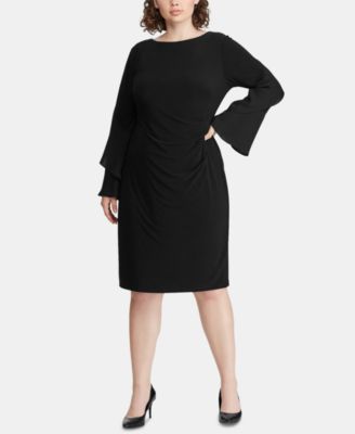 Lauren Ralph Lauren - Plus Size Ruffle-Sleeve Dress
