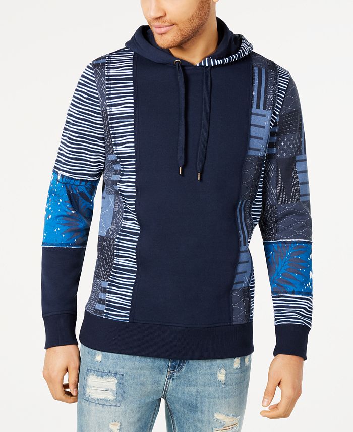 American Rag Men's Roadmap RegularFit Panel Hoodie, Created for Macy's