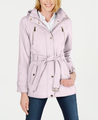 macys michael kors raincoat