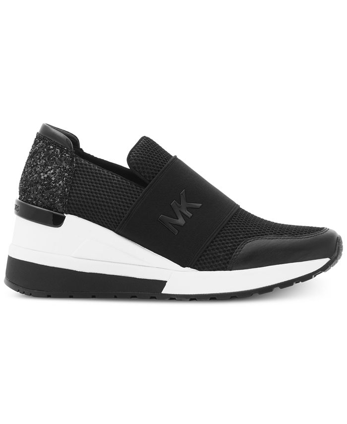 michael kors felix bubble trainer sneakers