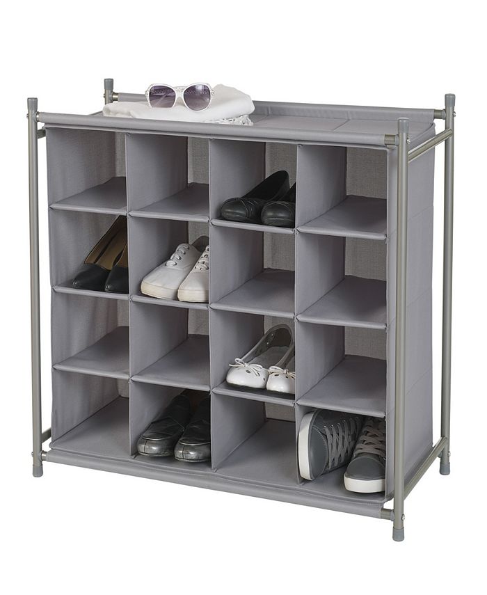 GCP Products 10 Tiers Shoe Rack, Large Capacity Shoe Organizer, Shoe Shelf  For 50 Pair, Large