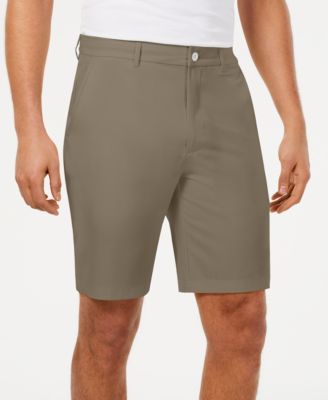 greg norman men's solid tech golf shorts