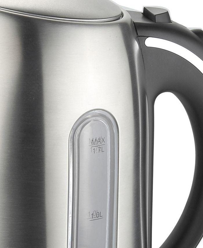 MegaChef 1.7Lt. Stainless Steel Electric Tea Kettle Macy's