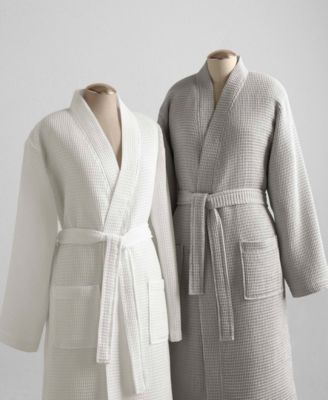 100% Cotton Relaxed Honeycomb Robe