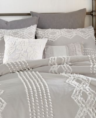 Cut Geo 3-Pc. Comforter Set, King