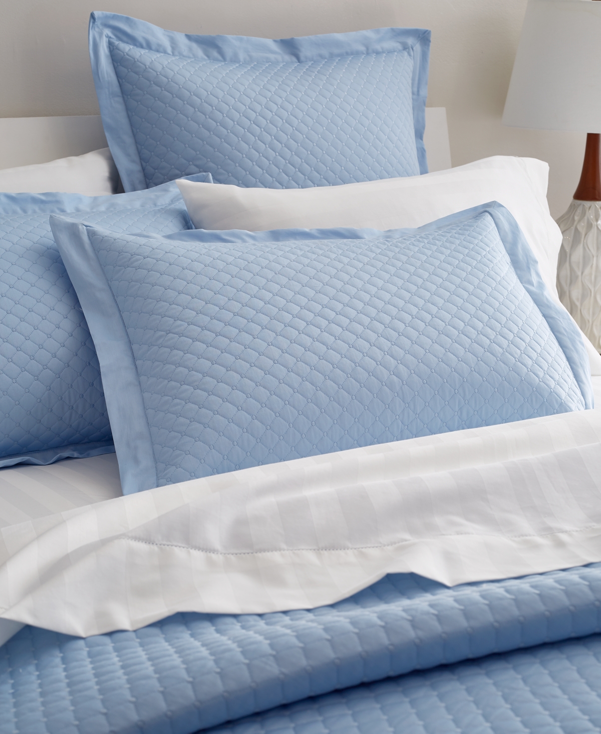 Charter Club Quilted Cotton 3-pc. Coverlet Set, Full/queen, Exclusively At Macy's In Horizon