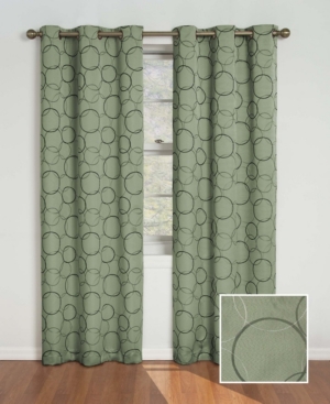 Eclipse Meridian Thermaback Blackout Panel, 42" X 63" In Green