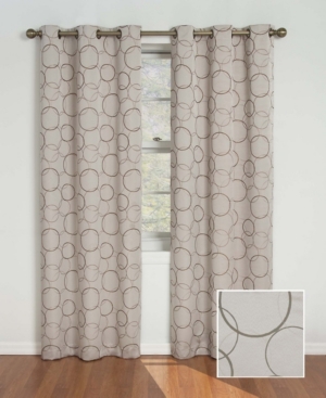 Eclipse Meridian Thermaback Blackout Panel, 42" X 63" In Linen