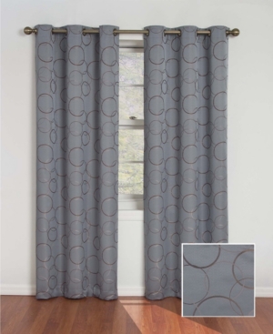 Eclipse Meridian Thermaback Blackout Panel, 42" X 84" In River Blue