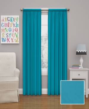 Shop Eclipse Kids Microfiber Thermaback Blackout Panel, 42" X 63" In Rich Teal
