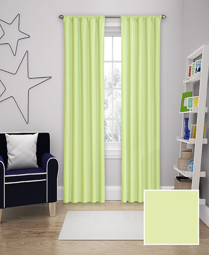 Eclipse Kids Microfiber Thermaback Blackout Panel, 42" x 63" Macy's