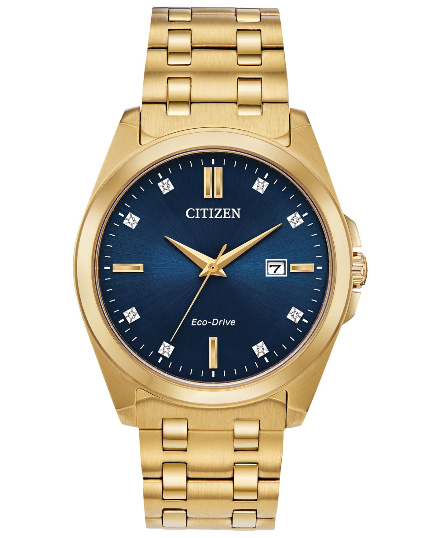 Мужские часы Citizen Eco-Drive Corso Gold-Tone Stainless Steel Bracelet Watch 41mm — фото 1
