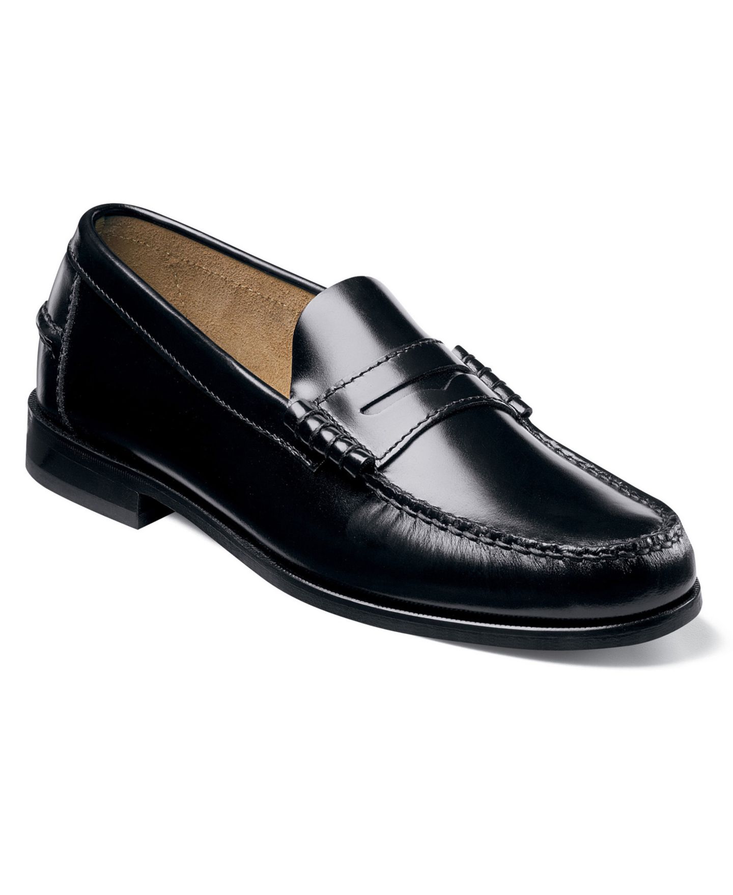 Мужские туфли Florsheim Berkley Penny Loafer, цвет: Чёрный — фото 1