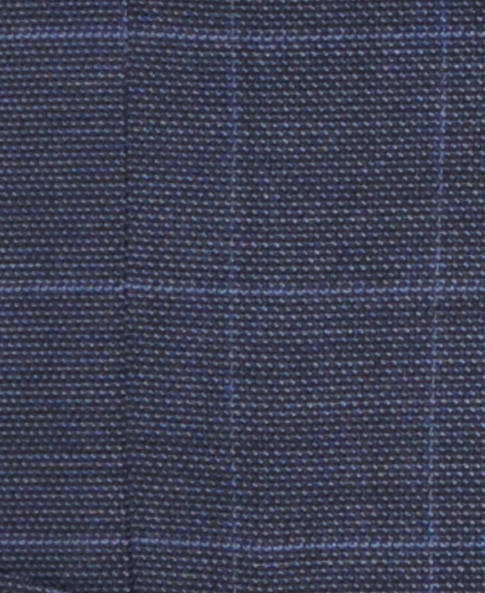 HUGO Men's ClassicFit Blue Checkered Sport Coat Macy's