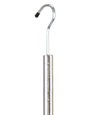2-Tier Portable Adjustable Closet Hanger Rod, Chrome
