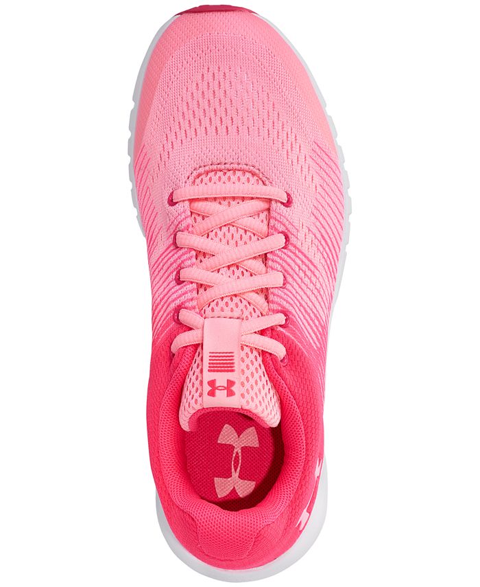 Under Armour Girls' Pursuit Athletic Sneakers from Finish Line ...