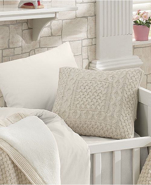 Nipperland Natural Premium 6 Piece Wool Blended Crib Bedding Set