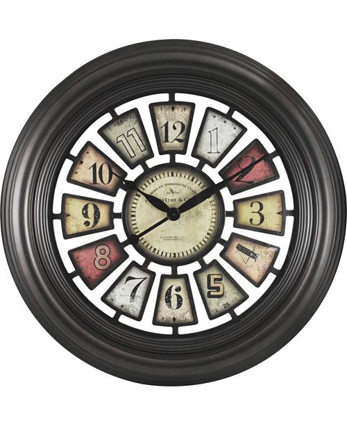 Firstime Co Industrial Chic Clock Reviews Home Decor