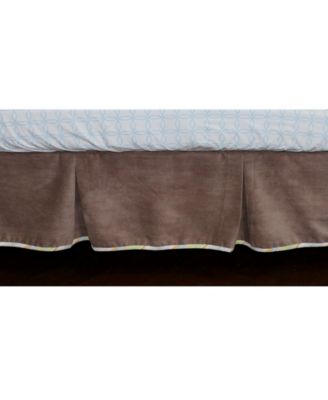 3 Stories Trading Nurture Cocoa Chevron 3 Piece Bedding Set