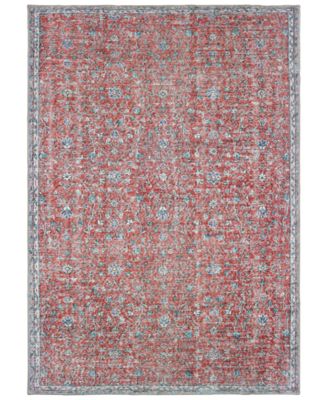 Shop Oriental Weavers Sofia 85813 Red Blue Area Rug In Red,blue