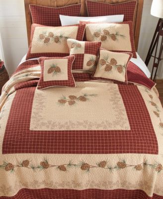 Pine Lodge Cotton Quilt Collection, Queen