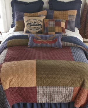 American Heritage Textiles Lakehouse Cotton Quilt Collection, Twin In Multi
