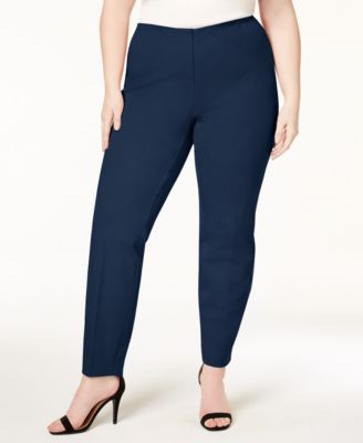 Alfani Plus Size Bi Stretch Hollywood Skinny Pants Created for Macy s Macy s