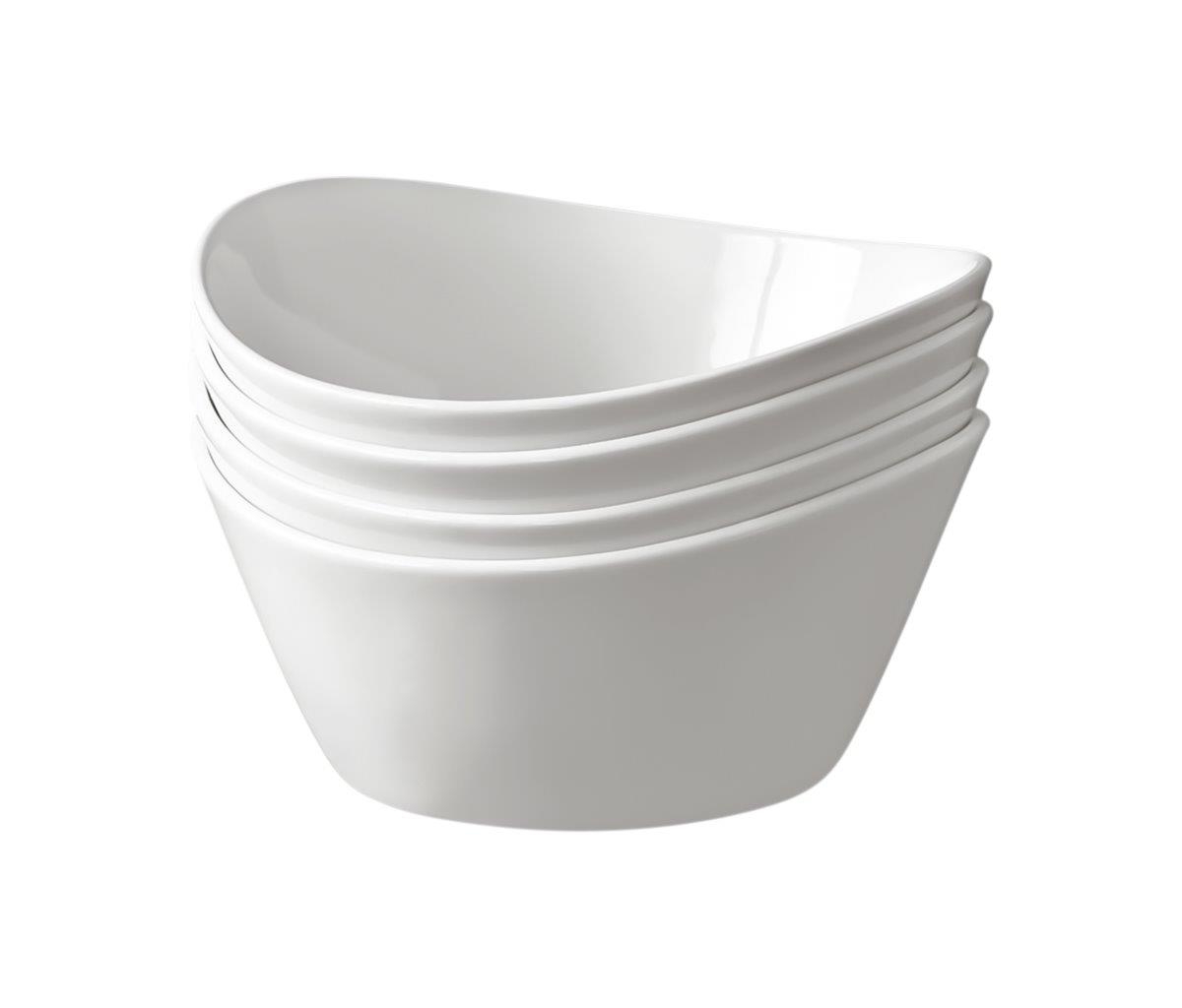 Bowls - Set Of 4 - White