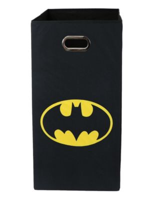 Modern Littles Batman Logo Folding Laundry Basket