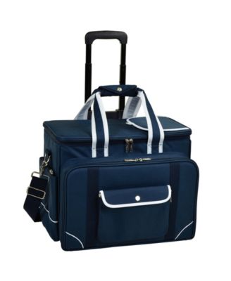 Ultimate Picnic Cooler for 4 with Accessories and Wheeled Cart