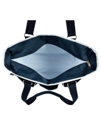 Large Insulated Six Pocket Travel Bag-Zip Top - Leak Proof Lining