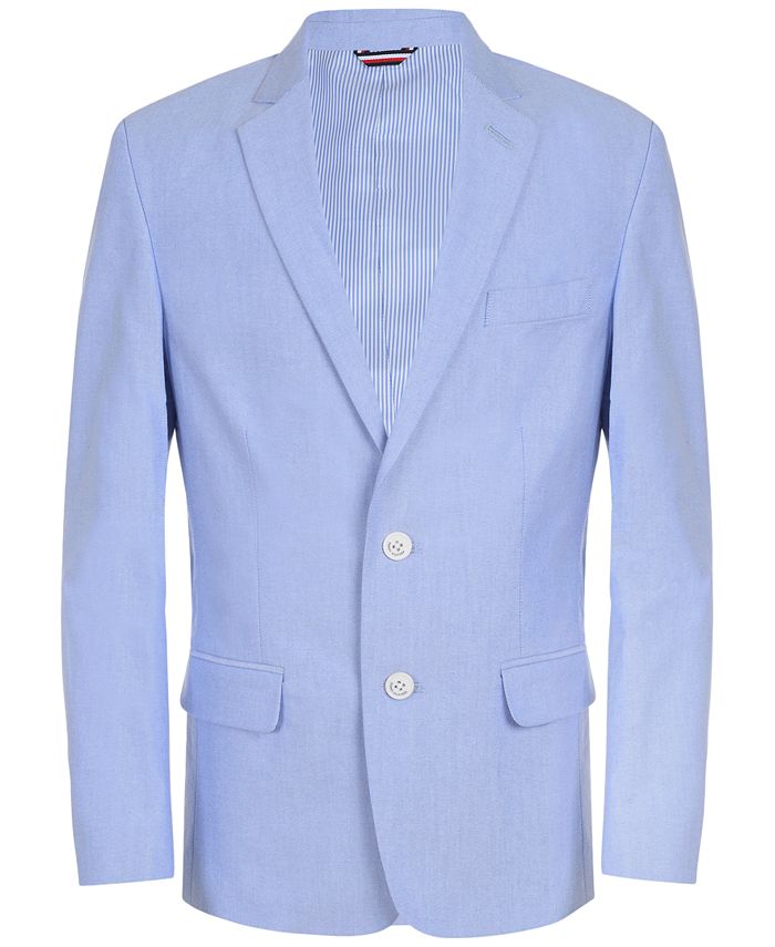 Tommy Hilfiger Big Boys Oxford Cotton Suit Jacket & Reviews - Coats ...