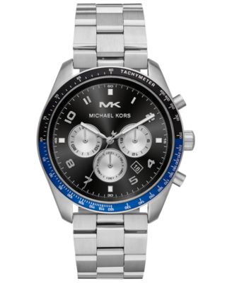 Michael Kors - Men's Chronograph Keaton Stainless Steel Bracelet Watch 43mm