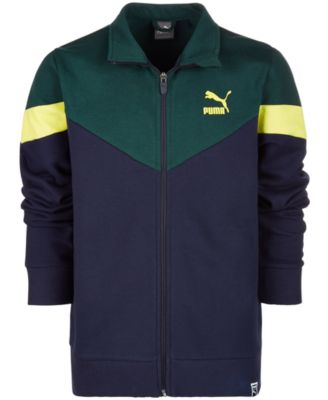 Puma - Big Boys Colorblocked Zip-Up Jacket