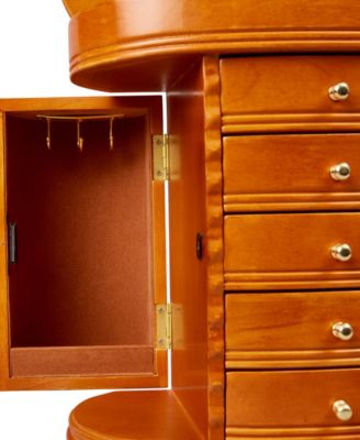 Mele & Co Trinity Wooden Jewelry Box