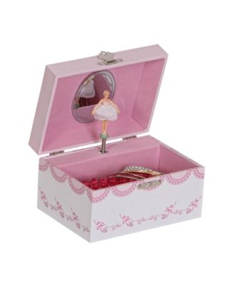 Clarice Girl's Musical Ballerina Jewelry Box