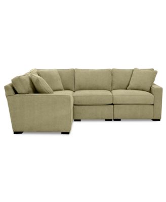 Radley Fabric 4-Pc. Sectional Sofa with Corner Piece