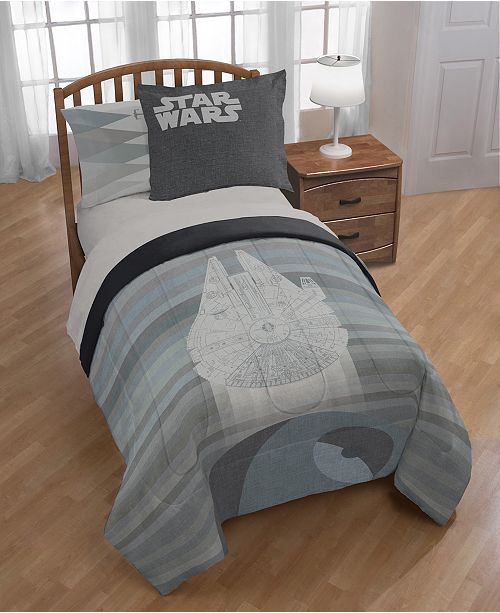 Star Wars Falcon Vs Death Star Full Queen Comforter Set