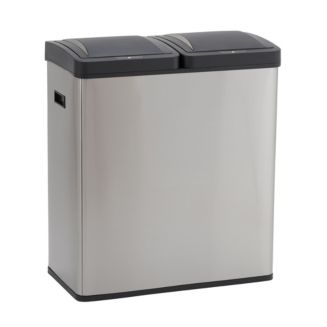 Household Essentials Stainless Steel Hunter Recycle Sensor Bin - Macy's